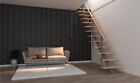 Indoor Straight Staircase Kit Central Single Steel Spine Beech Step Handrail