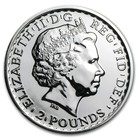 2012 Great Britain   2 Britannia 1 Oz  999 Fine Silver Bu Coin Mint Sealed 