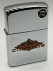 Vintage 1998 World Famous Budweiser Clydesdales Hp Chrome Zippo Lighter New