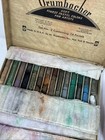 Vintage Grumbacher 24 Soft Pastel Set No 2 In Original Box Very Early Set Used
