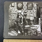 Man And Woman Cuddling In A Corner Room Stereoview H c  White C1903 Y6501