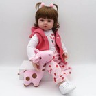 Real Life Reborn Baby Dolls Handmade Vinyl Silicone Realistic Newborn Girl Doll