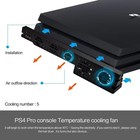 External Usb Turbo Cooling Fan Temperature Cooler For Sony Ps4 Slim Pro Console
