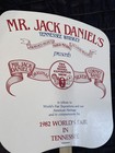 Worlds Fair Advertising Fan 1982 Jack Daniel s Whiskey Souvenir Of Program