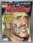 Hulk Hogan Autographed Magazine - Inside Wrestling - Jsa Certified