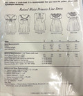 Chery Williams Heirloom Patterns-raised Waist Princess Line Dress- Sz 8-16-uncut