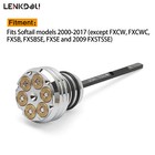 Chrome Oil Dipstick Filler Cap For 00-17 Harley Softail Fxst Flstn 62845-00a