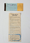 1960 Welcome To Disneyland Brochure Map   Used Ticket Book Vintage