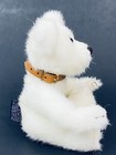 Boyds Bears Small 5  J b  Bean Series White Bear W Collar Plush Stuffed Jointed 