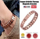 Arthritis Therapy Pure Copper Magnetic Bracelet Weight Loss Bangles Health Care