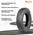 Set 4 St205 75r15 Trailer Tires 8 Ply 205 75 15 Load Range D Radial Heavy Duty