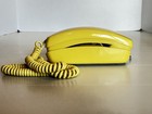 Vintage Mcm Pale Yellow Telephone  Slenderet  Stromberg-carlson  Western Elec