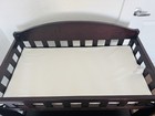 Delta Children Wilmington Changing Table With Pad   Shelves  Espresso Cherry