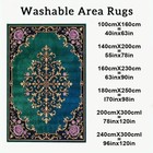 Vintage Oriental Floral Rug  Traditional Medallion Rug For Living Room Bedroom