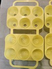 Lot Of 5 Genuine Jell-o Jigglers Yellow Plastic Easter Egg Molds Jello Shots 