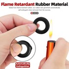 200 Pcs Rubber Grommets Kit     8 Sizes Firewall Rubber Hole Plugs Assortment     