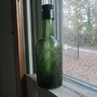 The Ashton Mineral Water Co Green Applied Top Inside Thread Stopper Bottle