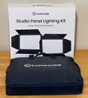 Studio Panel 2-point Lighting Kit   Edge Lit Led Bicolor Light Panels 3200k -   