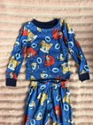 Sega Sonic The Hedgehog Boys 2-piece Blue Pajama Set Size 4 Long Sleeve