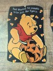 Vintage Disney Winnie The Pooh Halloween Window Color Clings Lot Of 6 1990   s