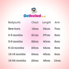 Personalised Baby Vest  Baby Name Announcement  Baby Girl  New Baby Name