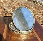 Antique Celluloid Mirror Vanity Standing Mirror Compact 1930s Vintage Retro