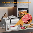 Meat Tumbler Marinator 18l Commercial Vacuum Marinating Mixer Machine Timing