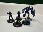 Halo Action Clix Small Lot 5 Total Figures And 1 Rare Figure Hunter
