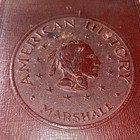 Antique American History Thomas Marshall Macmillan 1937 Edition Hardcover