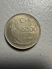 1992 Turkey 5000 Lira Coin