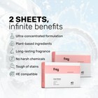 Frey Naturally Scented Dryer Sheets - Fabric Softener For Soft  Fresh   Clean   