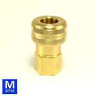 Foster 6 Series Brass Quick Coupler 3 4 Body 3 4 Npt Air Hose And Water Fittings