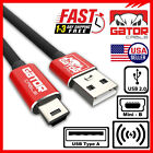 Usb 2 0 A To Mini B 5-pin Usb Male Data Sync Charger Cable Pc Gps Camera Ds Ps3