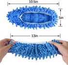 Mop Slippers Shoes 5 Pairs  10 Pieces  - Microfiber Cleaning House Mop Slippers