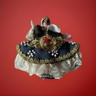 Native Greek Gypsy Vintage Doll 5     Wool Beaded Dancing Vintage Collector Gift