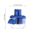 Automatic Electric Fruit Vegetable Peeler With One Touch Operation For Kitchen