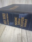 Holy Bible Masonic Edition Cyclopedic Indexed  hertel 1955 