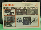 Goko Sound Editor   Viewer Rm-5000  For Super 8mm Film  Used Good