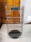 Revolving Locking 2 Sided Jewelry accessory Display Case 22  Tall 10  Wide 