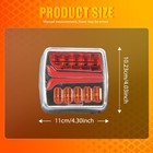 Wireless Led Rear Tail Light Battery Operated Usb Magnetic Tow Towing Trailer