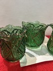 1898 Eapg Green Teutonic Sugar Bowl Creamer    Vase Mckee   Brothers Glass Co