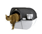 Omega Paw Elite Self-cleaning Litter Box  Black