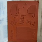 Stampin Up   Cling clear Mount Stamp Set  seize The Day  Set Of 8  146813