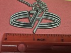 Vintage Van Halen Necklace W chain New Pendant 1993 - Official Tour Merch  vh93
