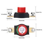 Side Post Battery Disconnect Switch 12v-48v Kill Cut Off Switch For Car Rv Boat