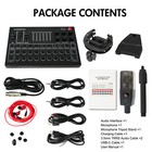 Complete Home Studio Recording Kit Condenser Microphone For Music Podcast Mixer
