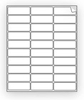 600  Shipping Labels 2 5 8 X 1 Inches Mailing Address Inventory Blank White Self