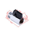 2pcs 1 2   Npt Brass Mini Ball Valve Npt Female   Male Shut-off Valve