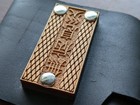 Budo Brothers Hand-made Martial Arts Good Health Blessing Band Leather   Wood