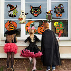 Large Vintage Halloween Decorations Double-sided Cutouts Style 2